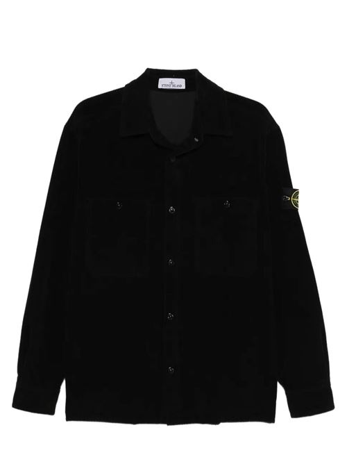 Camicia con patch Stone Island | K2S151200012S0212V0029